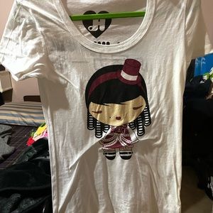 Harajuku Lovers T-Shirt, Indian girl, size M